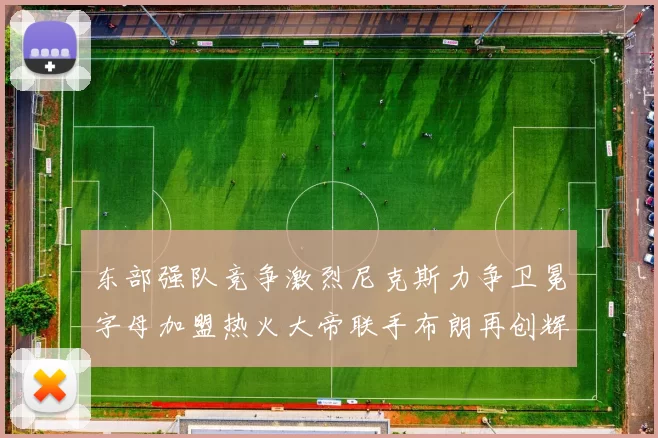 东部强队竞争激烈尼克斯力争卫冕字母加盟热火大帝联手布朗再创辉煌